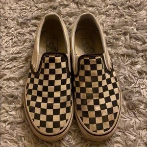 Checkered Vans